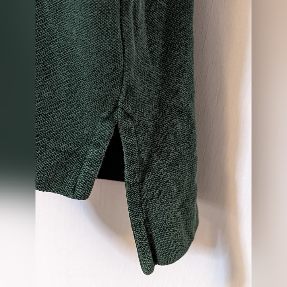 Men's Vintage Y2K Nautica Short Sleeve Polo Hunter Green Size XL - Picture 4 of 6